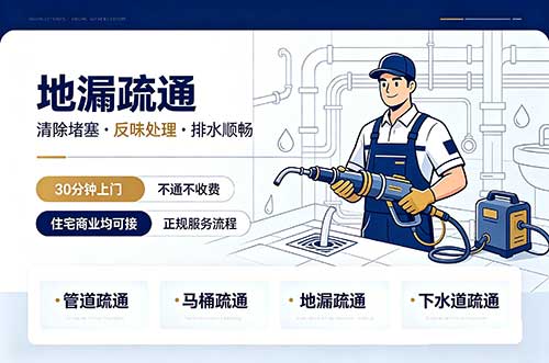 南雄地漏疏通